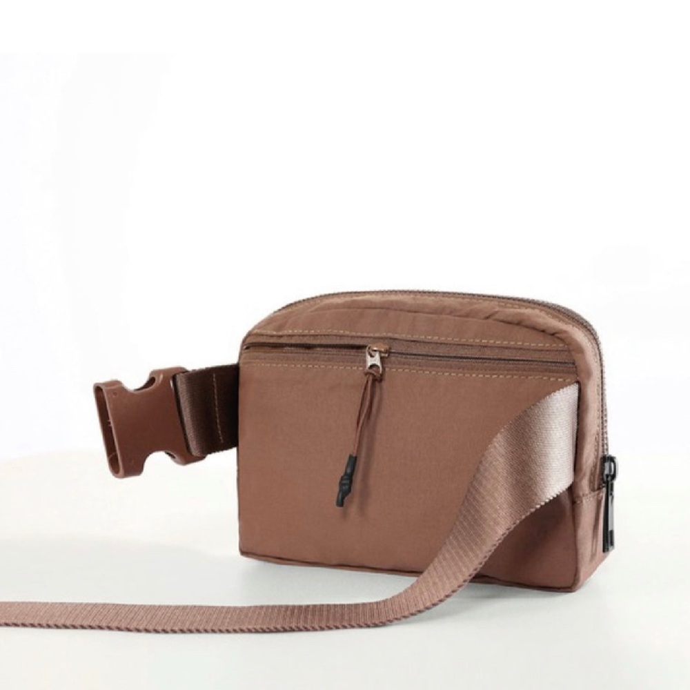 Stylish Brown Unisex Fanny Belt Bag - Picture 8 of 8